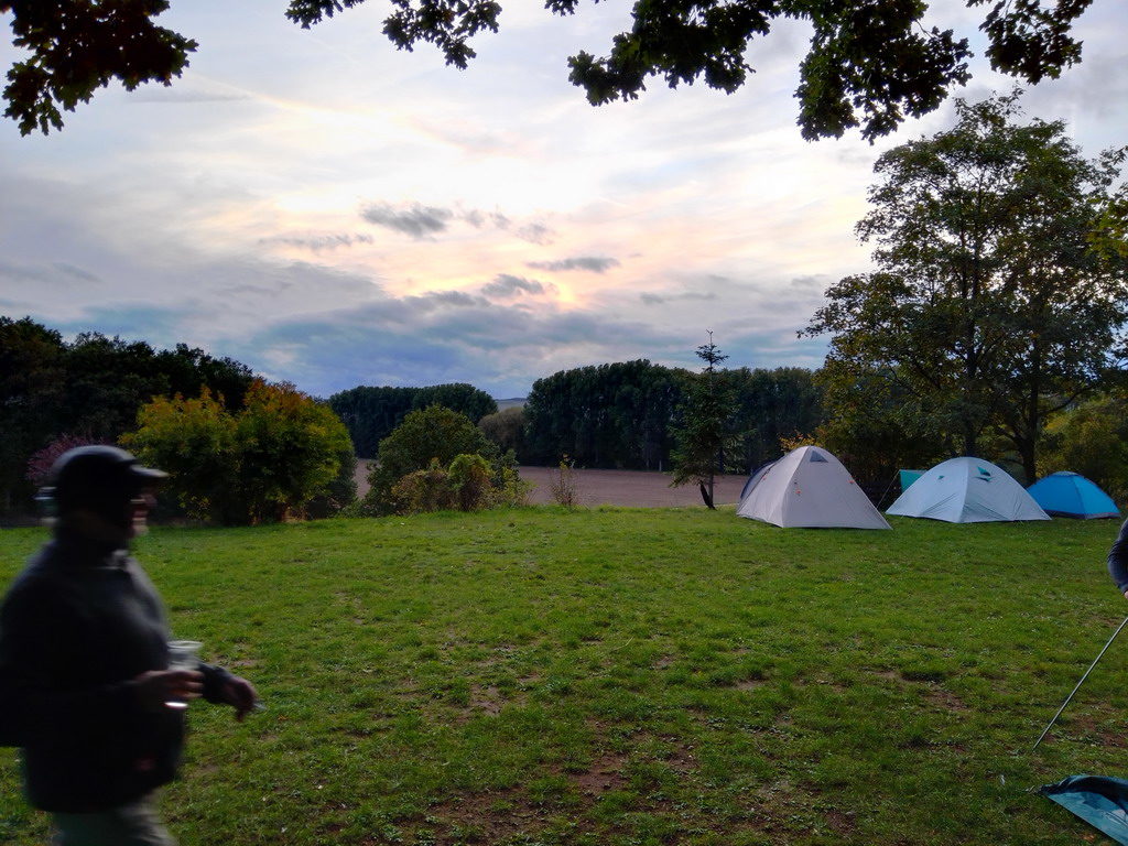 Abendstimmung uf dem Eulenberg.